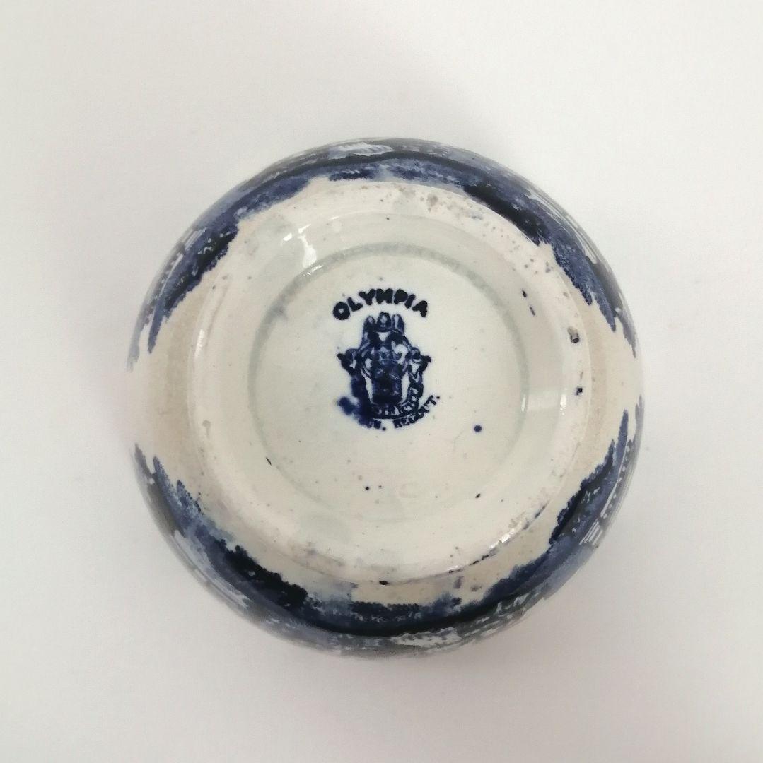 阿蘭陀焼 デルフト ペトルス・レグー窯 銅版転写 カフェオレボウル