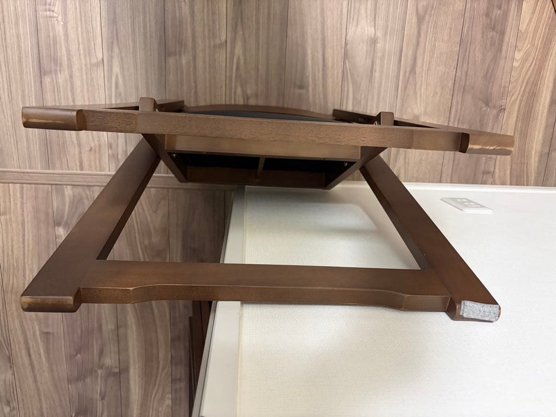 折りたたみ式デスク＆椅子２脚 TS-3404 ブラウン