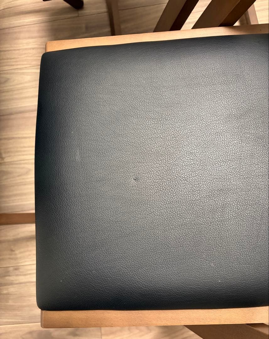 折りたたみ式デスク＆椅子２脚 TS-3404 ブラウン