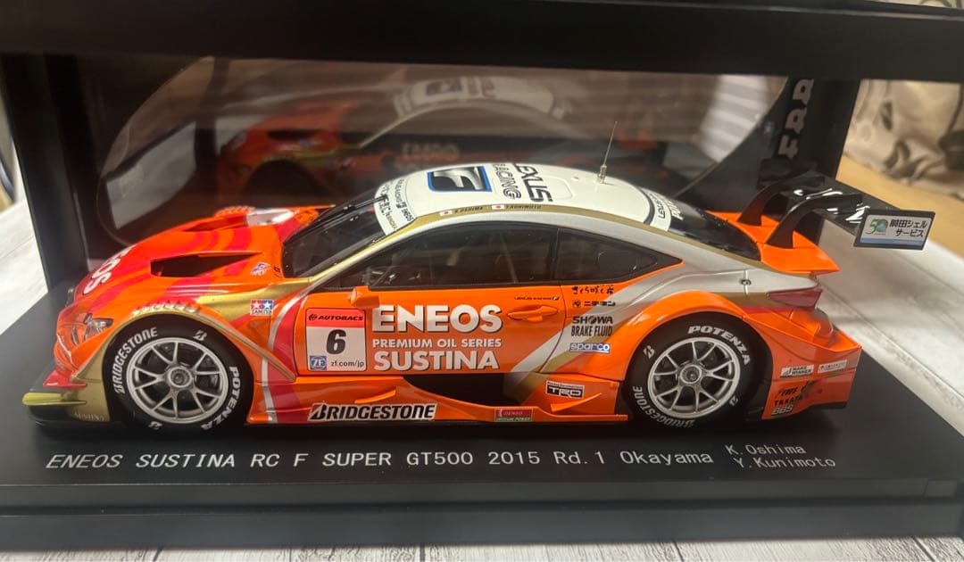 EBBRO 1/18 LEXUS RC F ENEOS GT500 2015 - メルカリ
