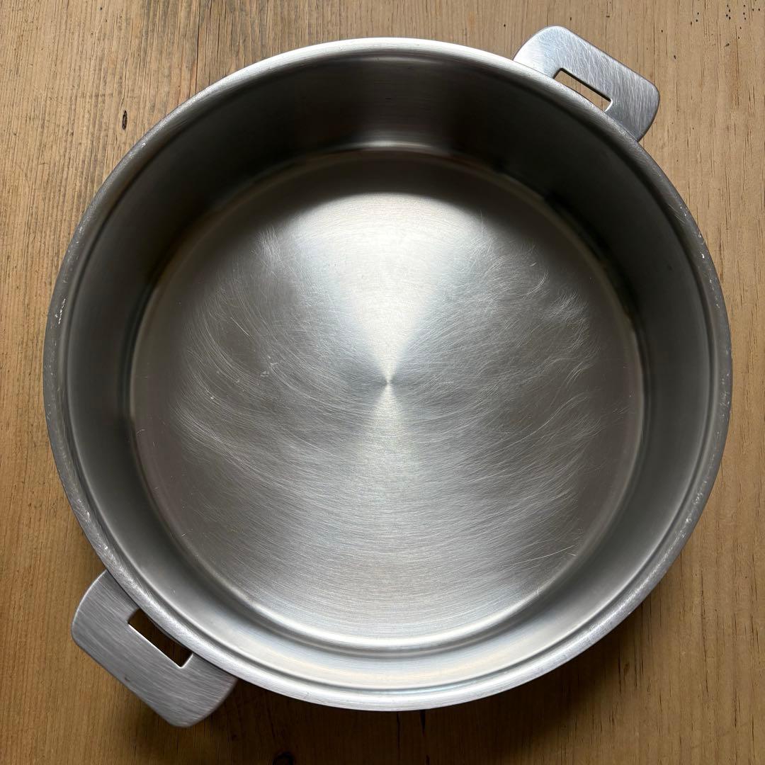 クリステル CRISTEL グラフィット浅型鍋24cm 美品