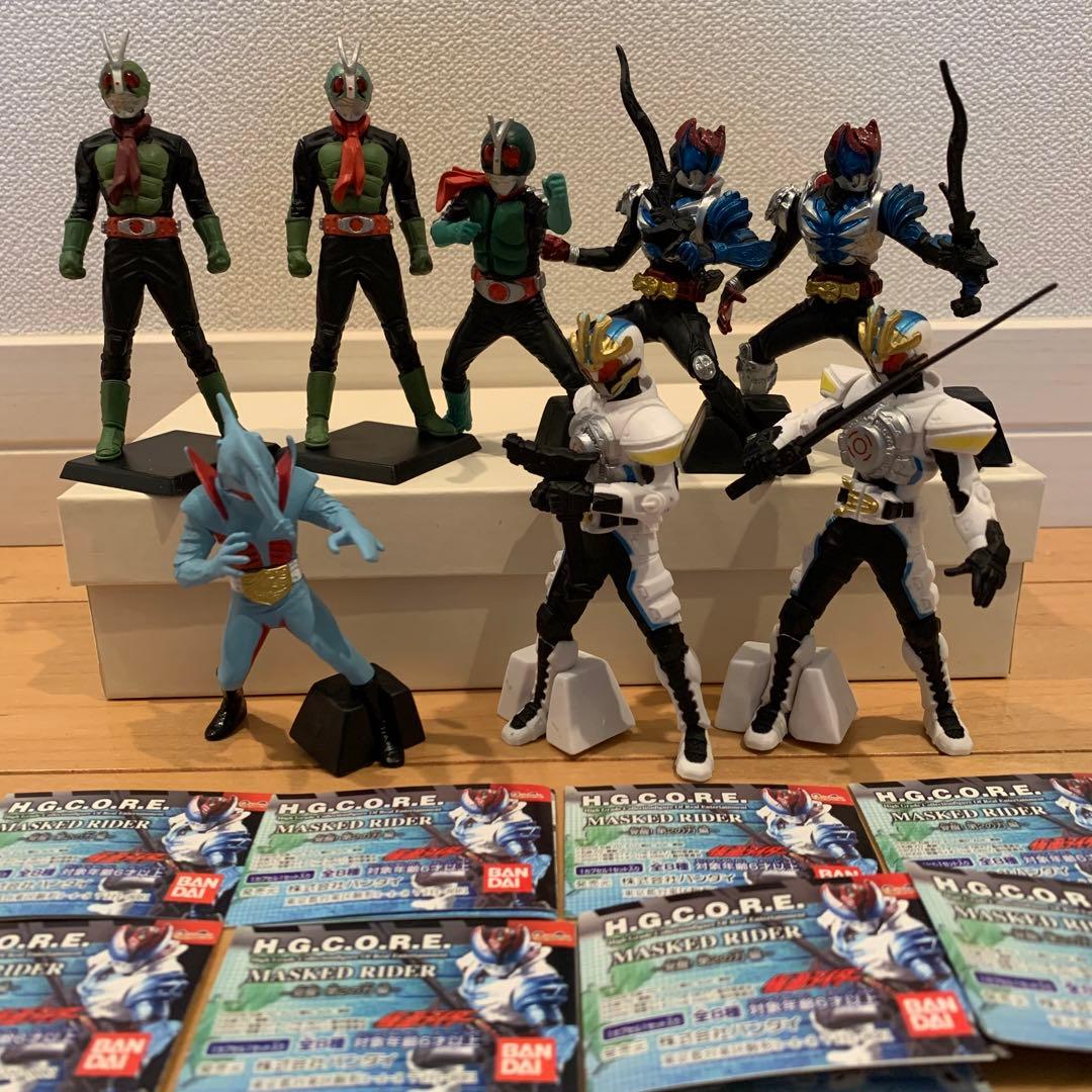 ガシャポンHGCORE 仮面ライダー06 覚醒！第2の力編【全8種セット