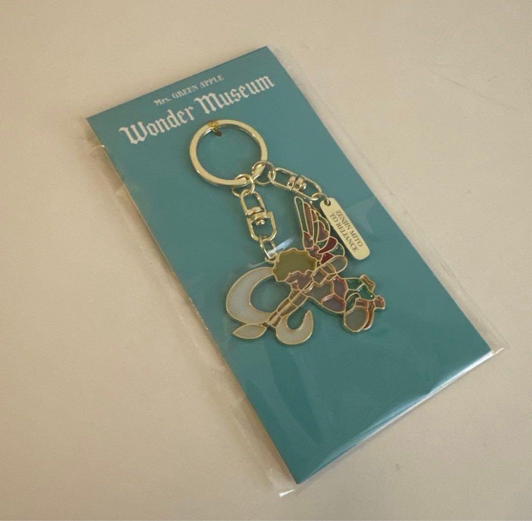 新品 ミセス Wonder Museum ステンドグラスキーホルダー ゼンジン