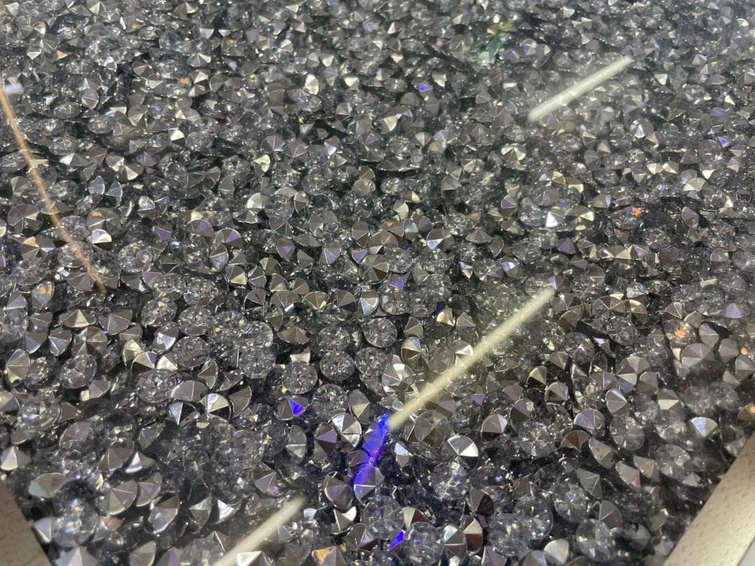 キラキラ　センターテーブル　ミラー　シルバー　ローテーブル　座卓　幅110　机