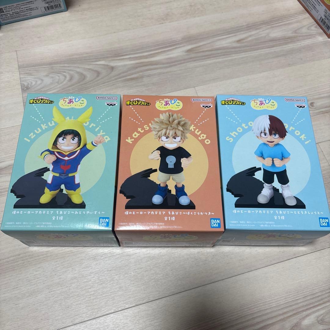 僕のヒーローアカデミア ちあぴこ 緑谷出久 爆豪勝己 轟焦凍