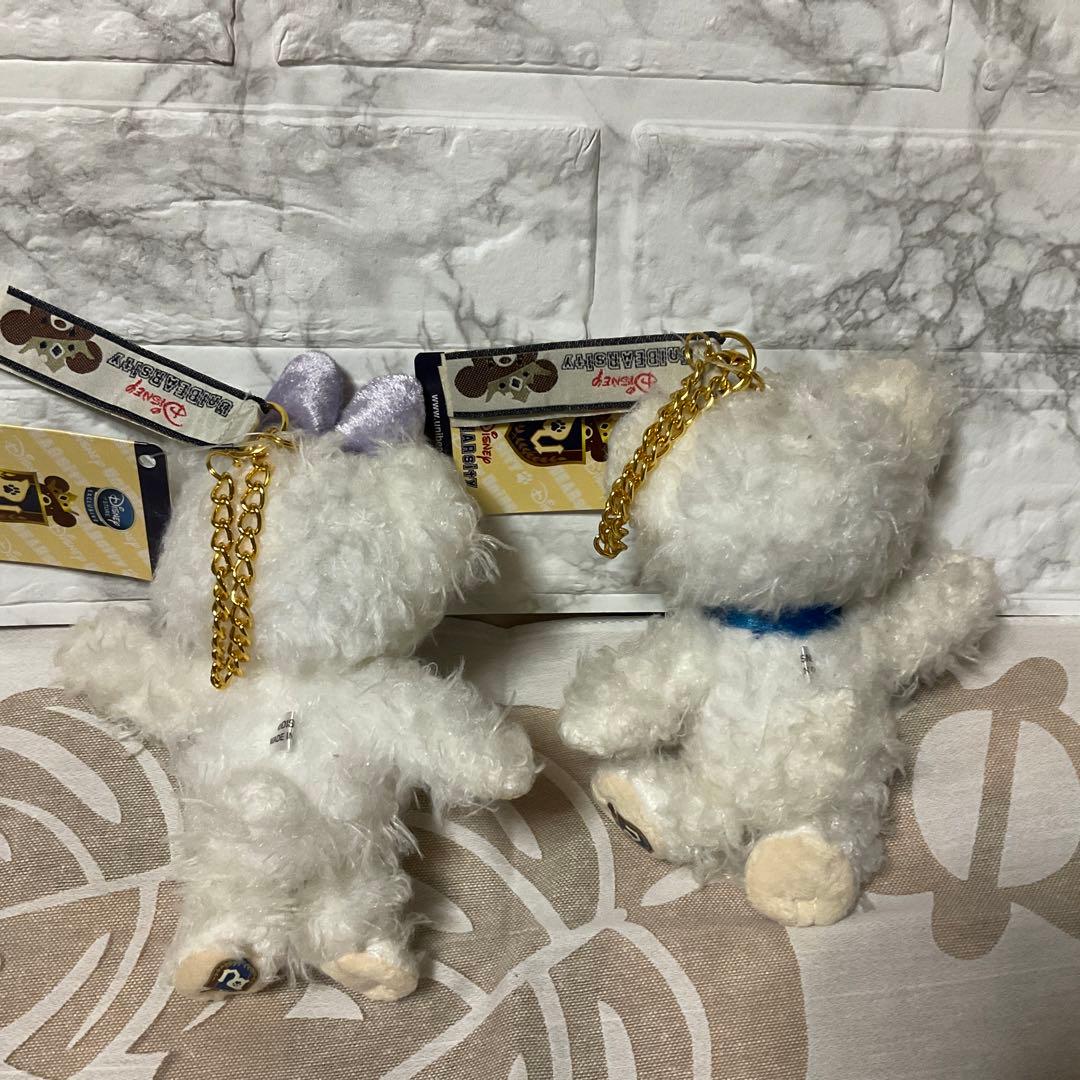 ディズニーストア ユニベアシティ ホイップ & パフィ ぬいぐるみキー