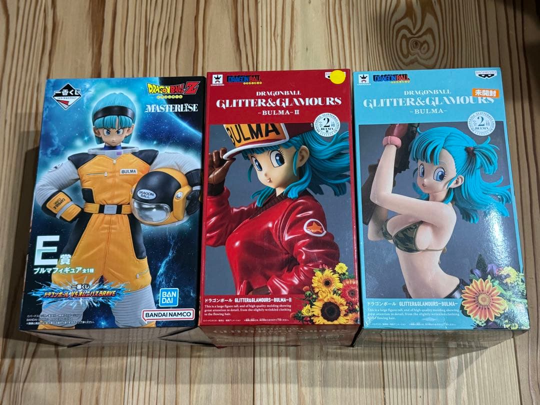ドラゴンボール ブルマ フィギュア セット 未開封 箱小傷 - メルカリ