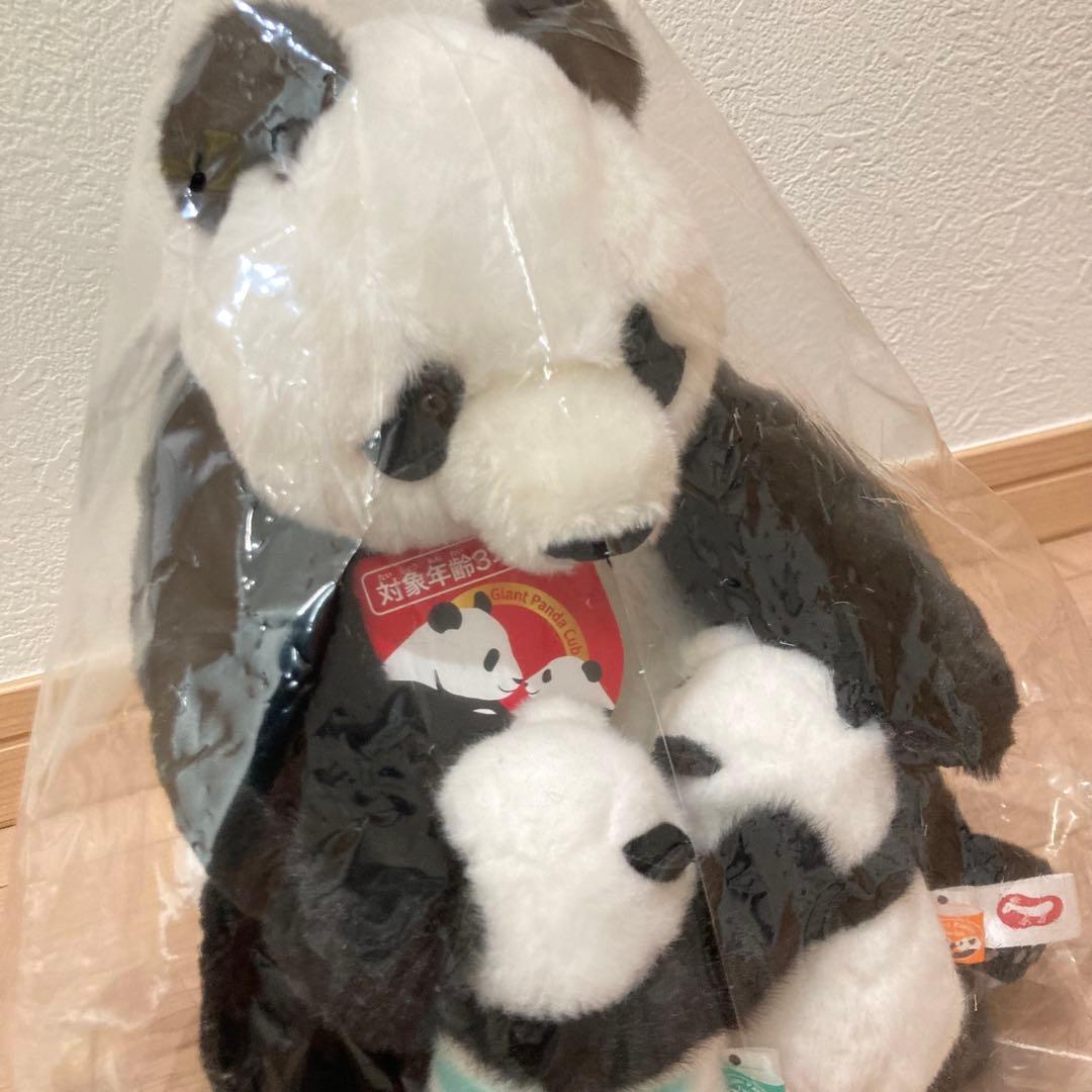 F*i様 上野動物園パンダ シンシン シャオシャオ レイレイ 親子