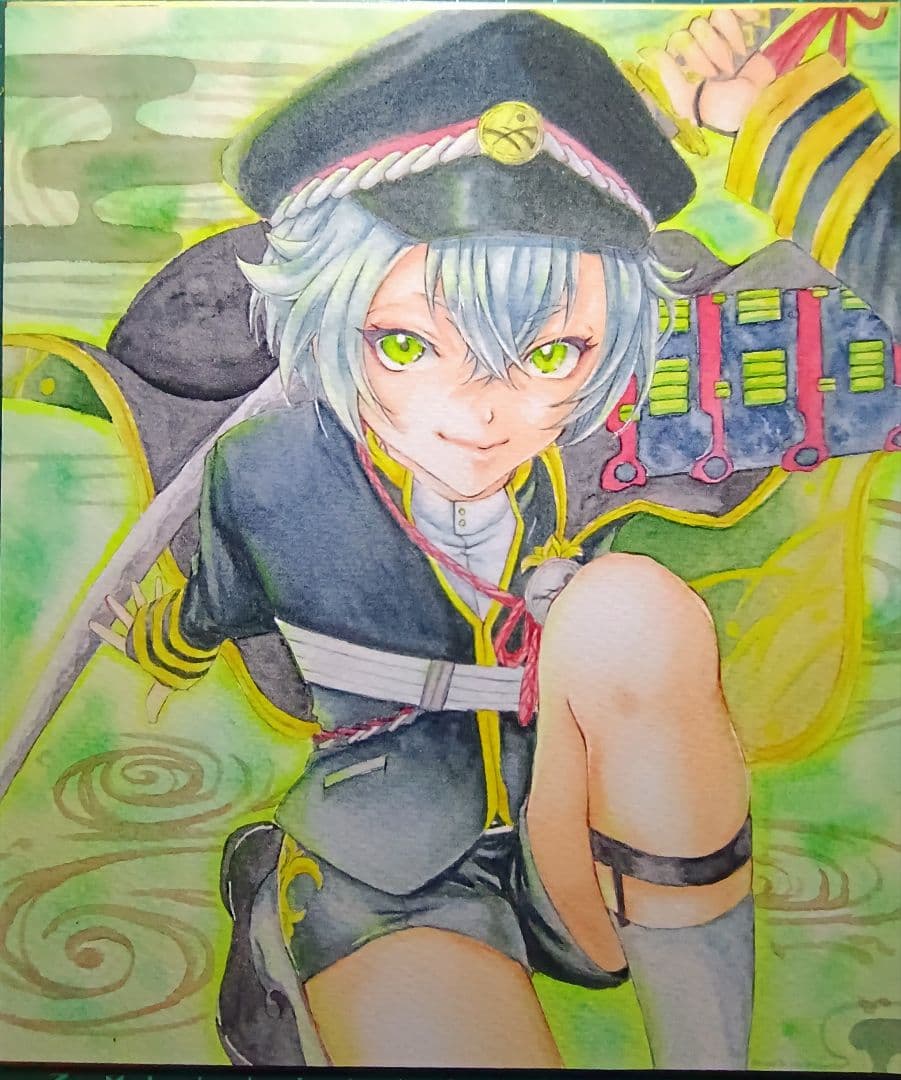 ◆ 手描きイラスト ◆ 【刀シリーズ】 蛍丸 刀剣乱舞 FA