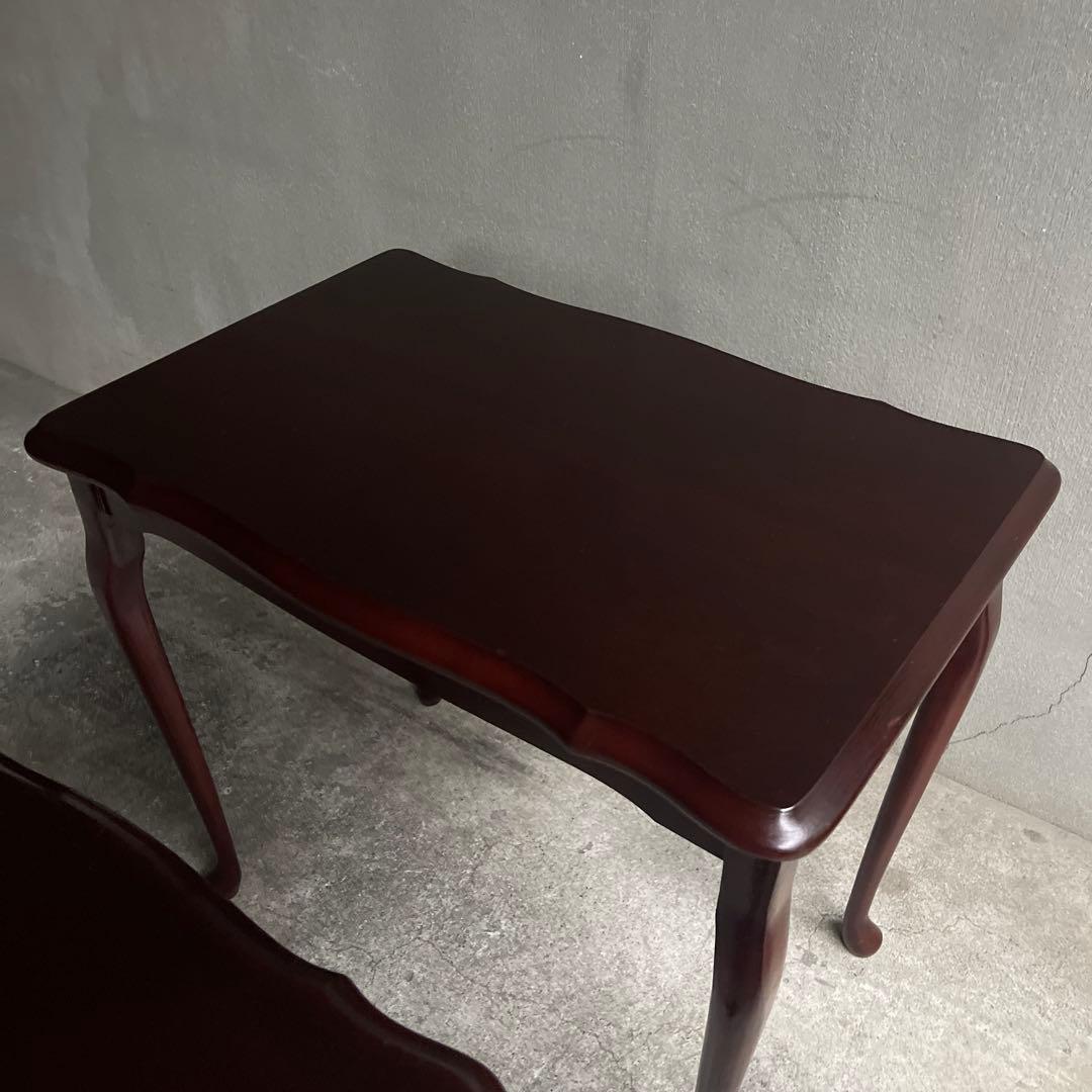 英国クラシック　猫脚　ネストテーブル オールドヴィンテージ