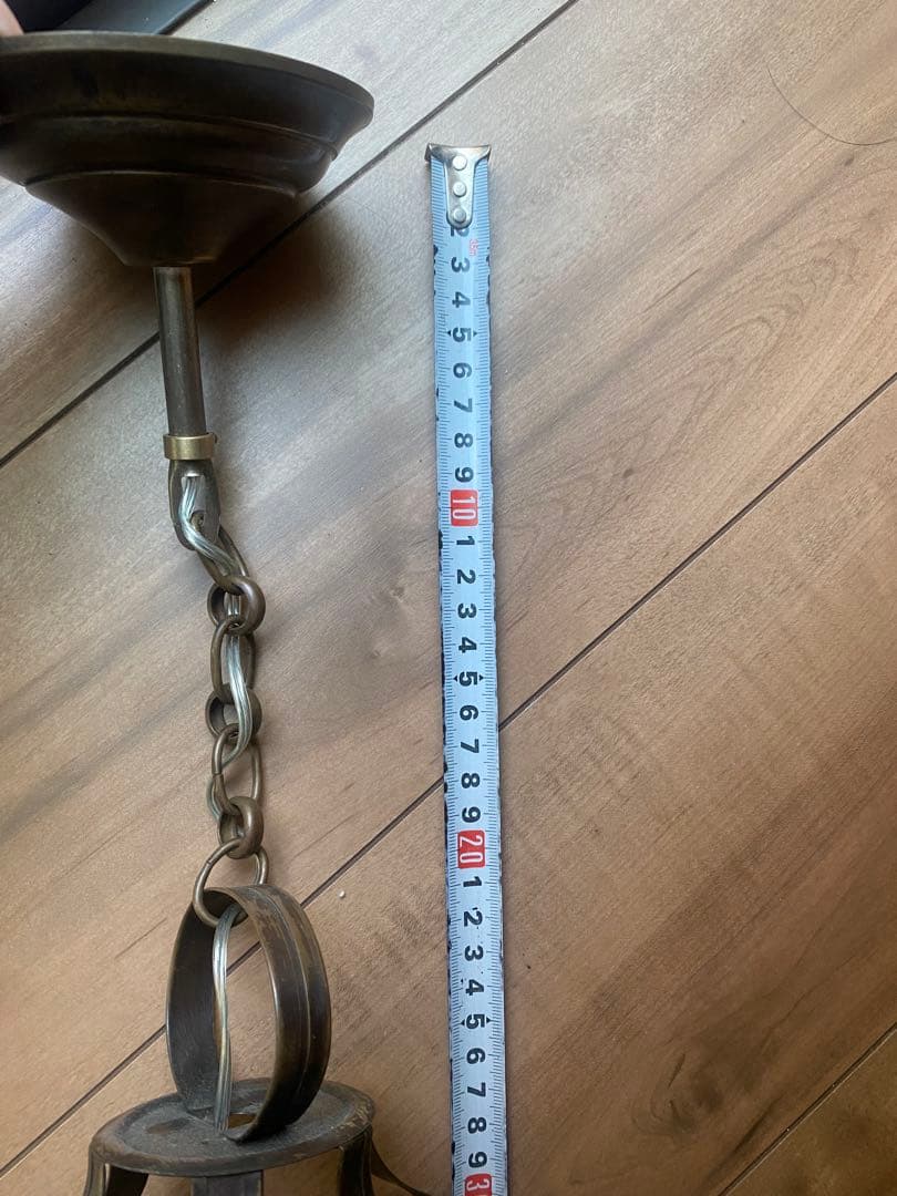 お値下げ中‼️希少‼️アンティーク一点ものブロンズランタン型