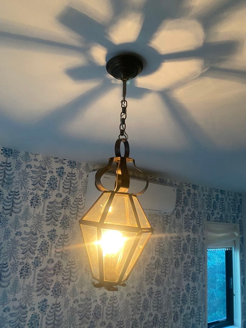 お値下げ中‼️希少‼️アンティーク一点ものブロンズランタン型