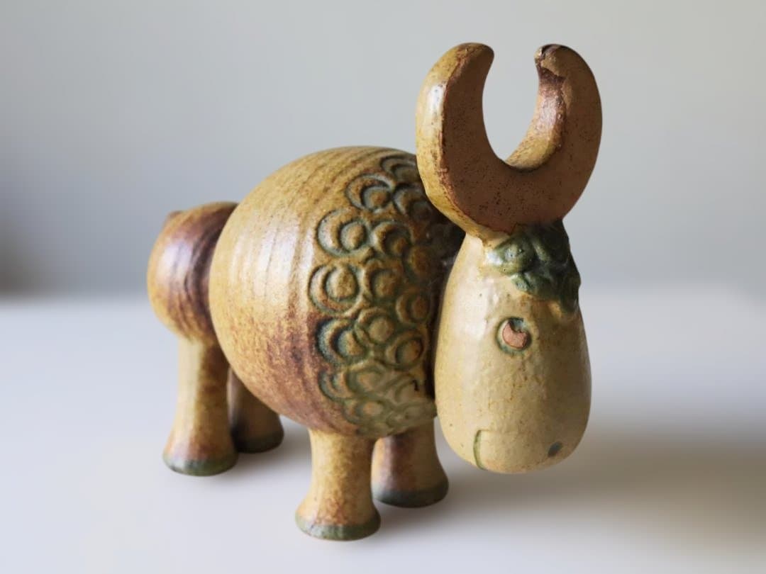 H*o様 希少 ビンテージ リサラーソン バッファロー グスタフスベリ 北欧