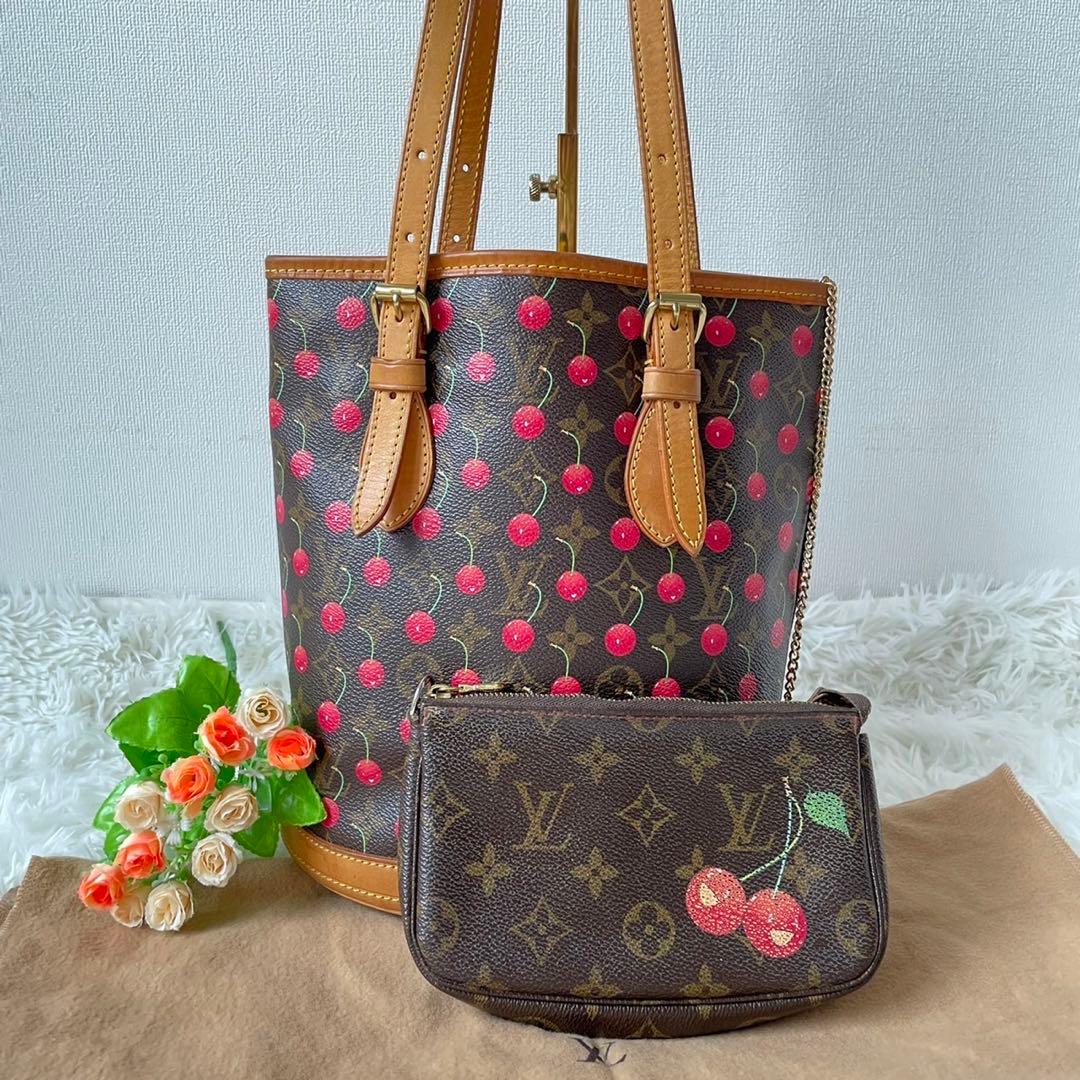 極美品】 ルイヴィトン×村上隆 限定コラボ モノグラムチェリー
