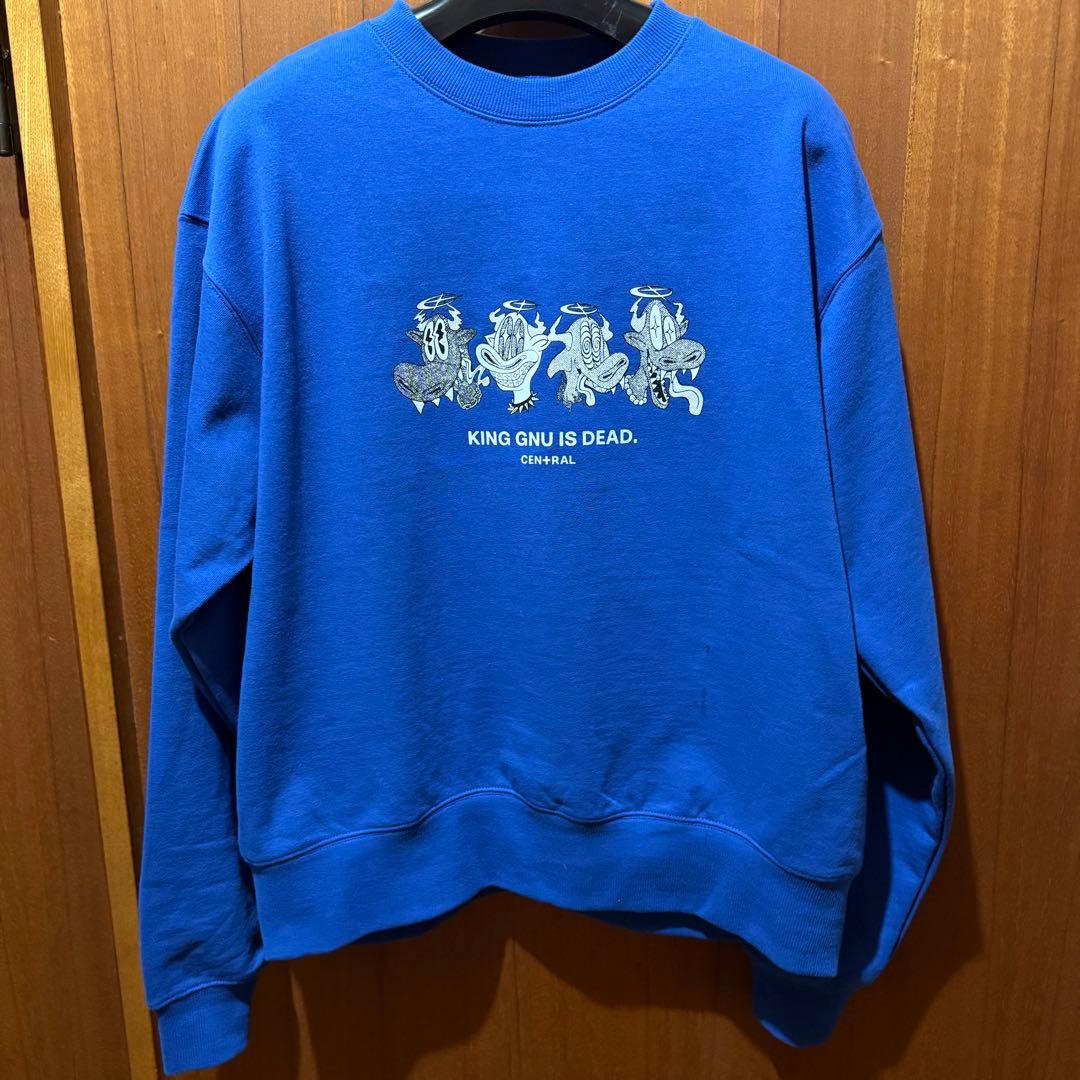 King Gnu CEN+RAL KG IS DEAD SWEATSHIRT - メルカリ