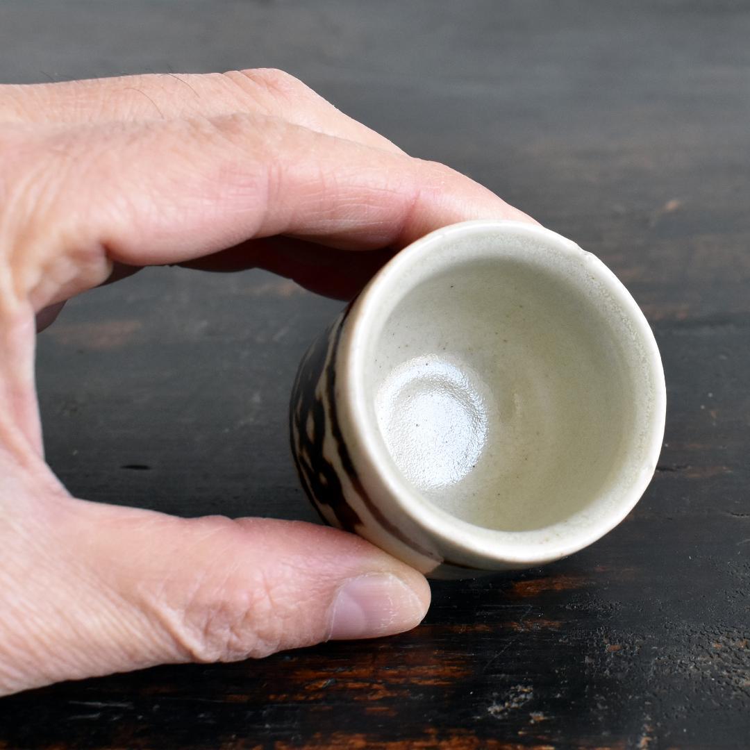 バーナード リーチ リーチポタリー 鉄絵エッグカップ イギリス セント