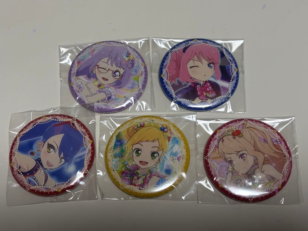 アイカツスターズ！トレーディング缶バッジ Stage！ 5種セット - メルカリ