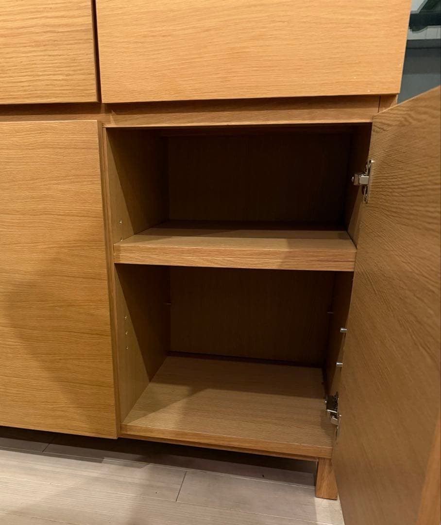 無印良品　木製キャビネット　大