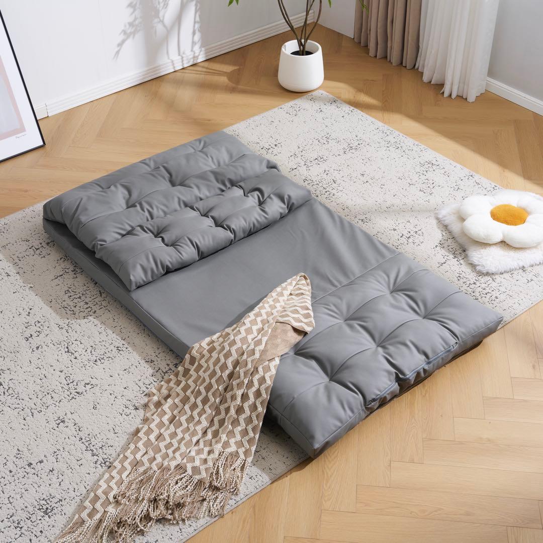 【新品】3WAY折りたたみ2人用ソファベッド コンパクト省スペース