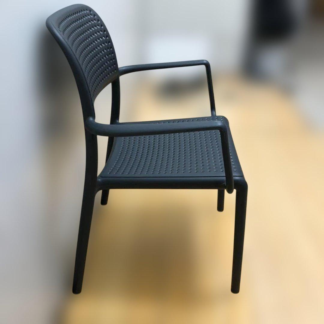 送料無料 ナルディ ボラ アームチェア アントラシート イタリア製 251013