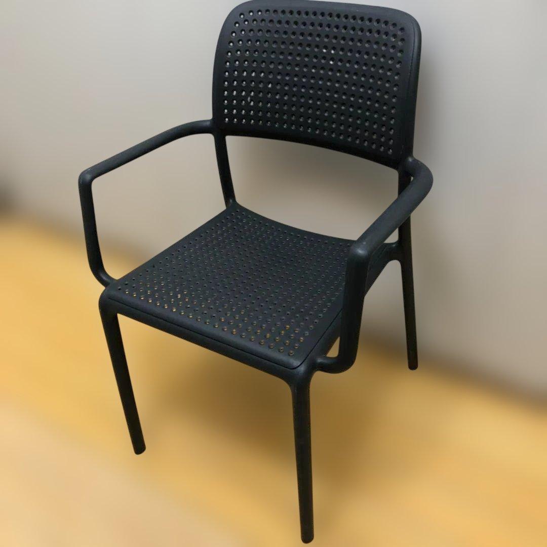 送料無料 ナルディ ボラ アームチェア アントラシート イタリア製 251013