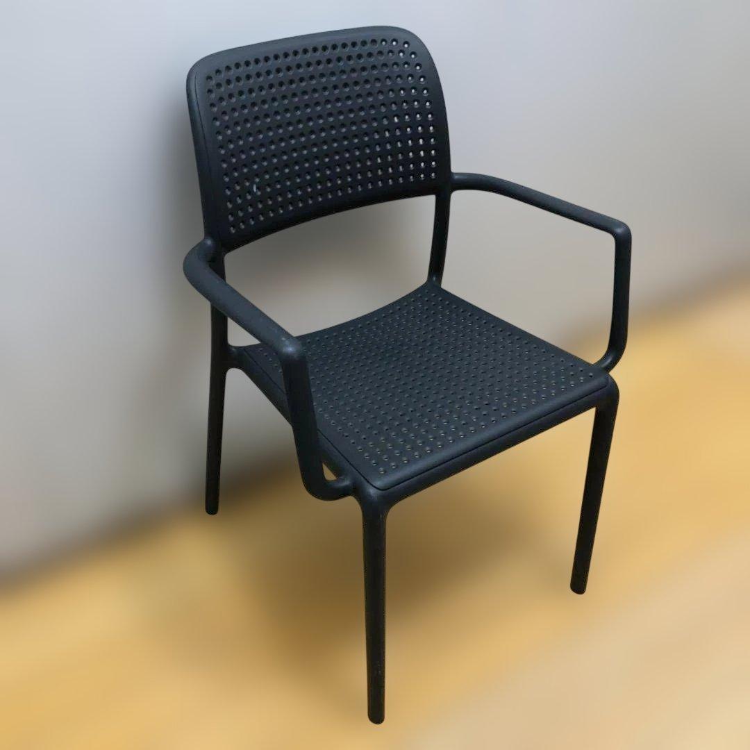 送料無料 ナルディ ボラ アームチェア アントラシート イタリア製 251013