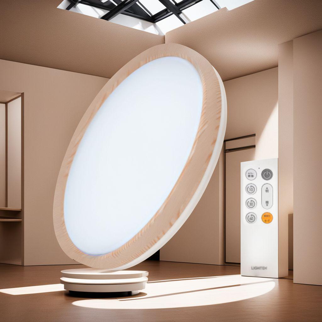 LEDシーリングライト ナチュラル木目デザイン 33W