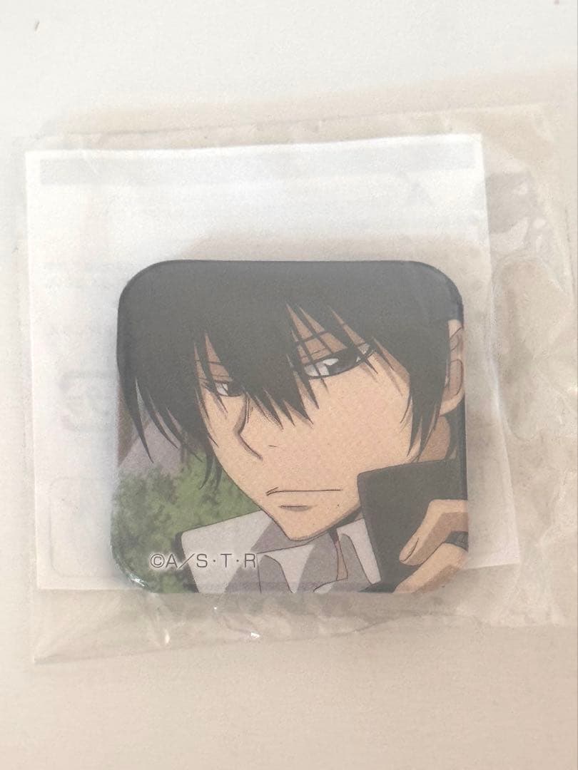 家庭教師ヒットマンREBORN! 雲雀恭弥 J-WORLD スクエア 缶バッジ