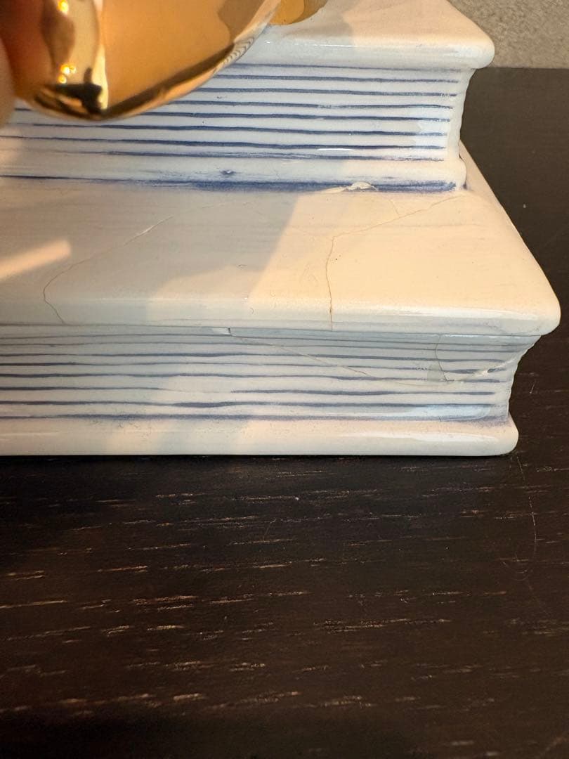 割れ有り　NEIGHBORHOOD チャンバー　ネイバーフッド　修復済み