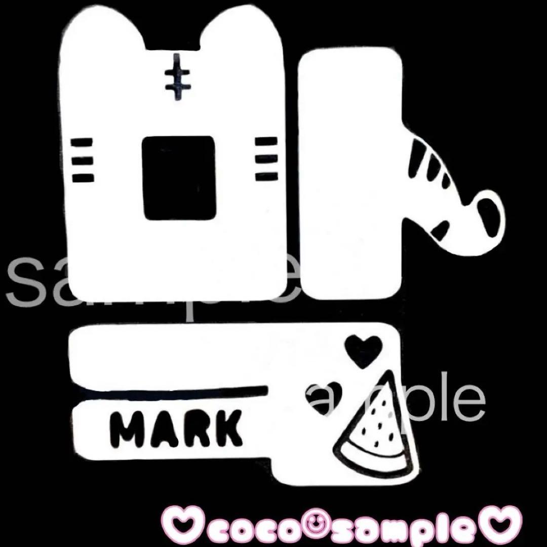 NCT127 マーク ペンライト 反射シール ステッカー 草鈍器 - メルカリ