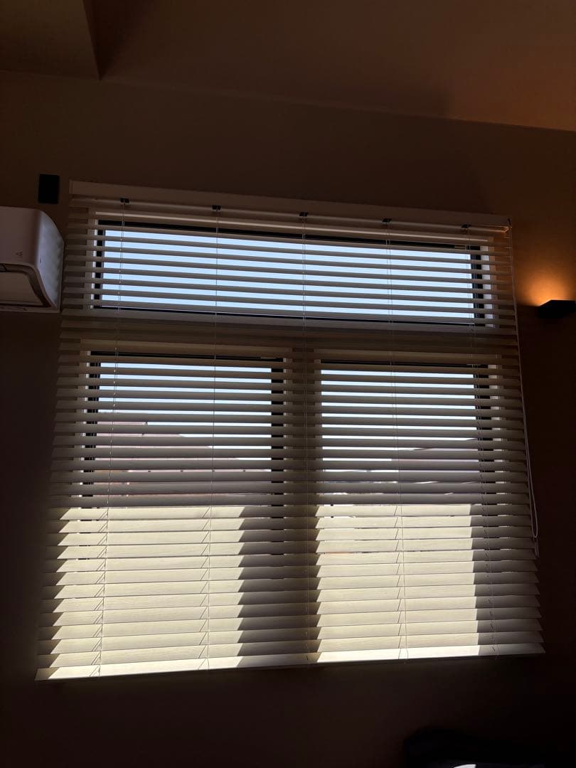 ☆KTM様専用☆ ニチベイ ウッドブラインド W1845mm H1280mm - メルカリ