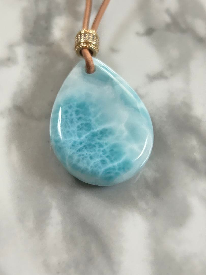 ラリマー　ペンダント