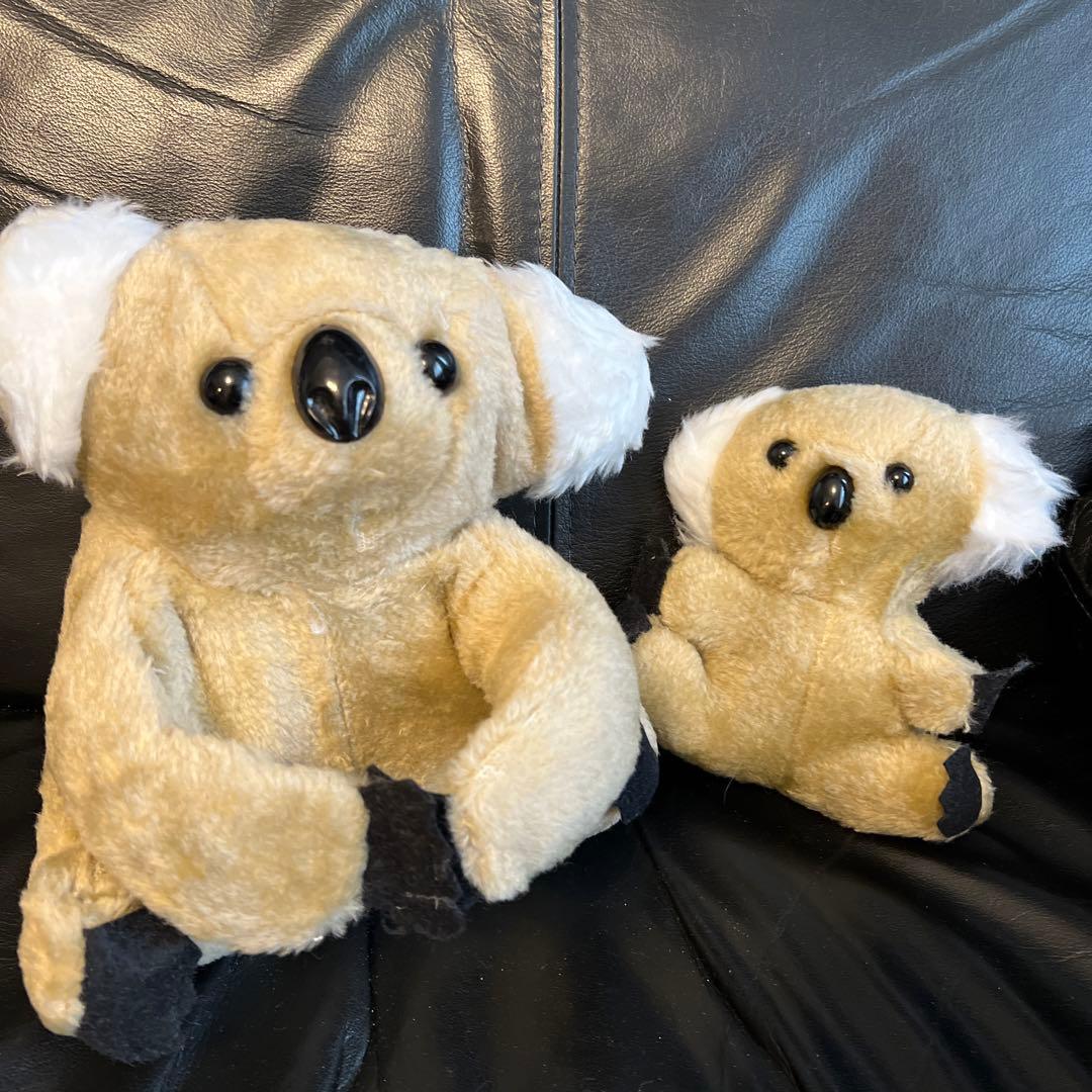 ぬいぐるみ（親子コアラ、昭和レトロ）2セット - メルカリ