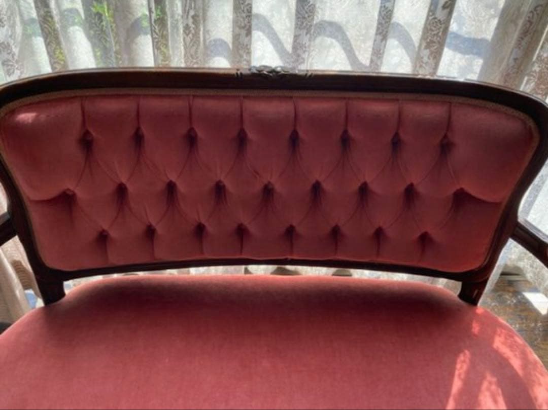 売れるまで少しずつお値下　フランス アンティーク　ソファ 2人掛　セティ　ベンチ