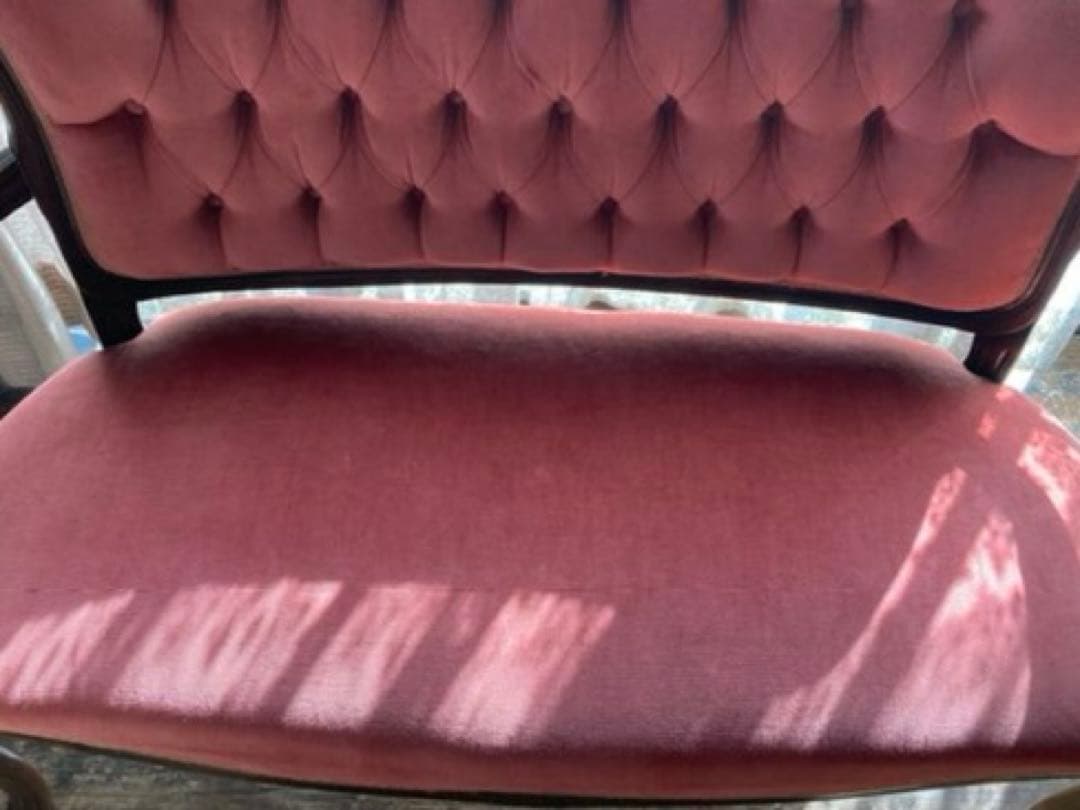 売れるまで少しずつお値下　フランス アンティーク　ソファ 2人掛　セティ　ベンチ