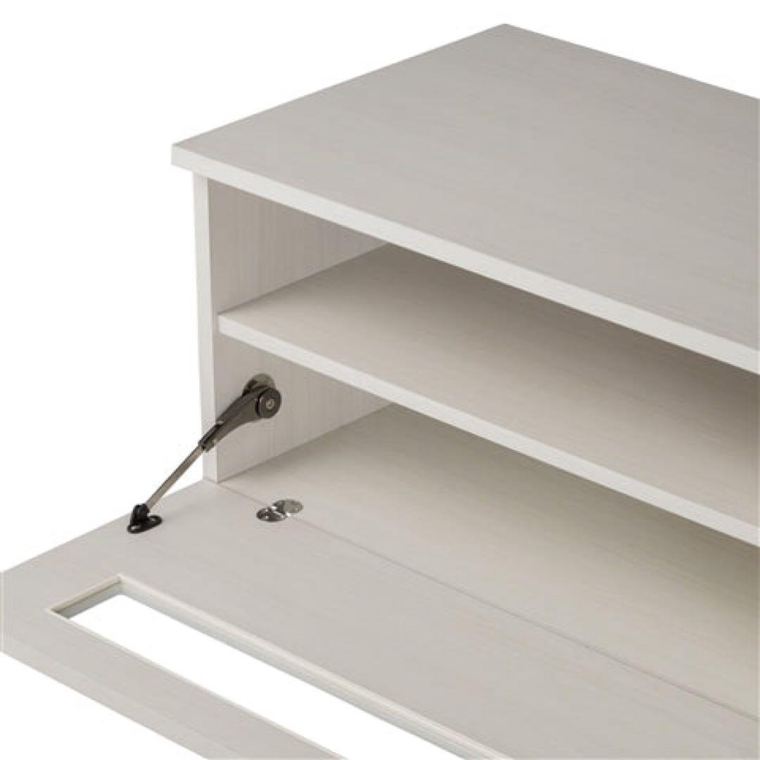 Francfranc テレビボード ローボード 白 収納 幅120cm - メルカリ