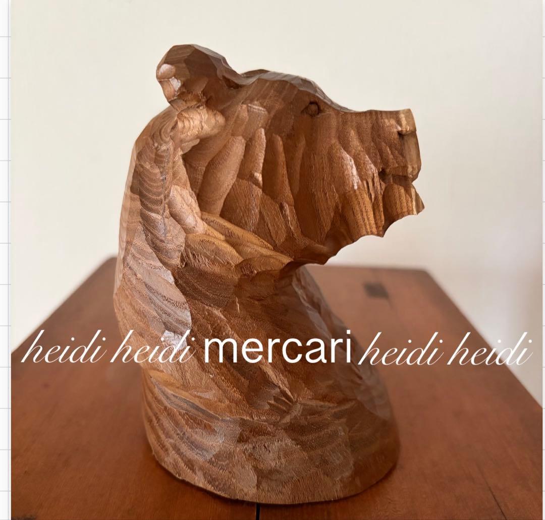 あとぐちさん 木彫りくま