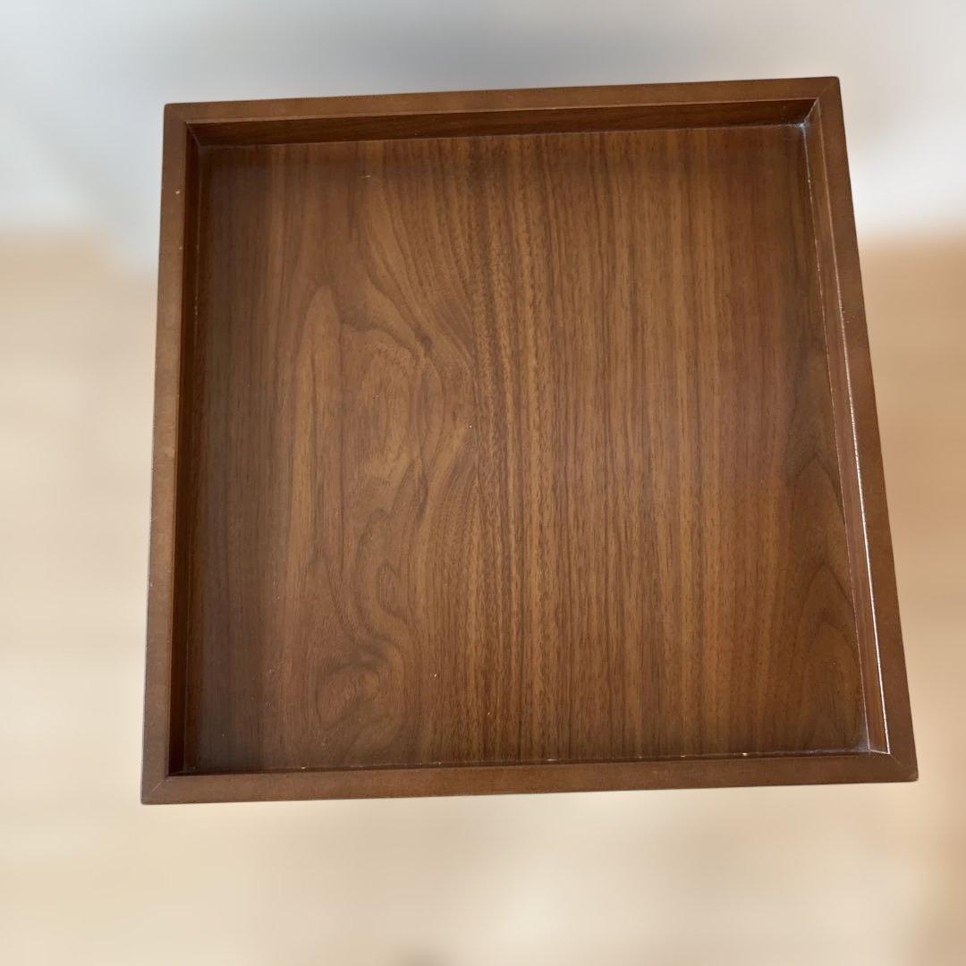 ノーチェ　ベットサイドテーブル家具ウォールナットソファ無印ニトリ