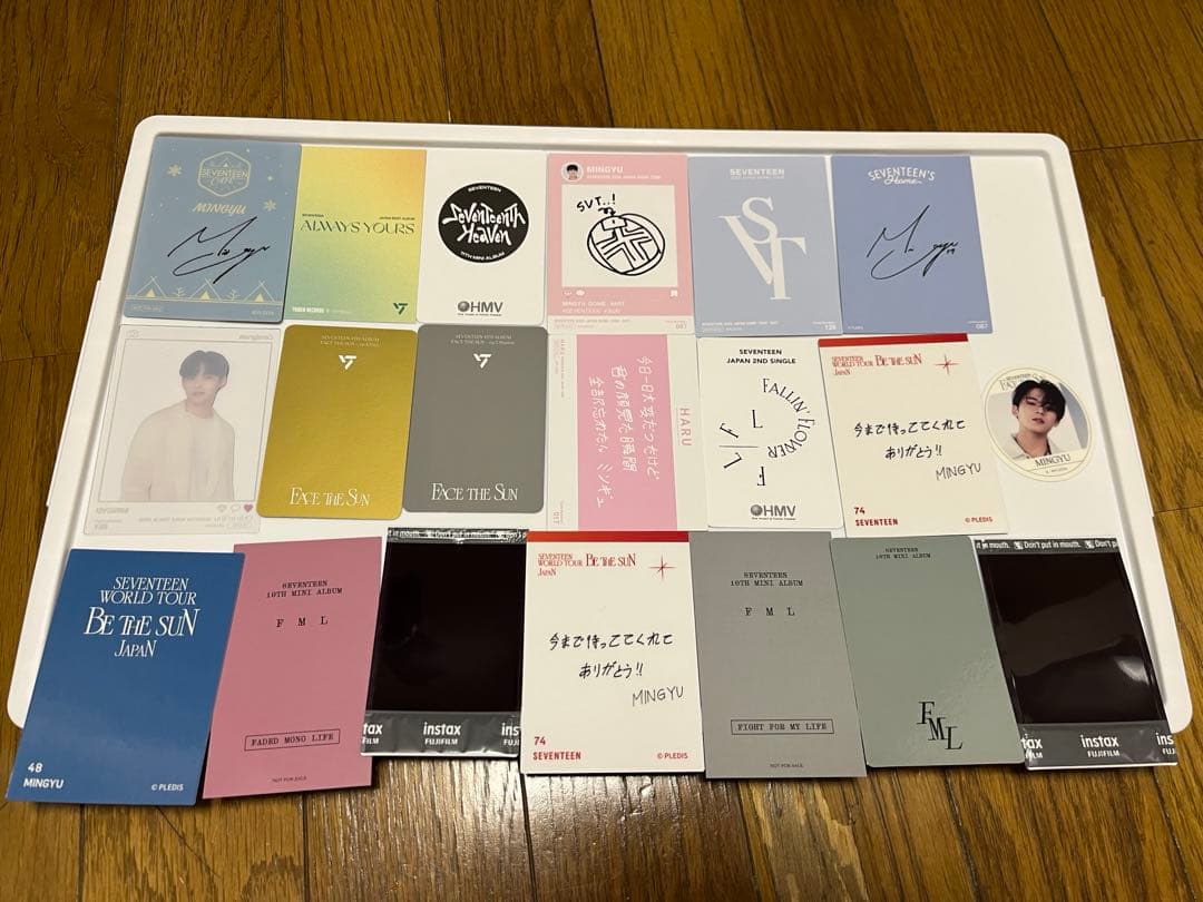 SEVENTEEN セブチ ミンギュ 20枚まとめ売り - メルカリ