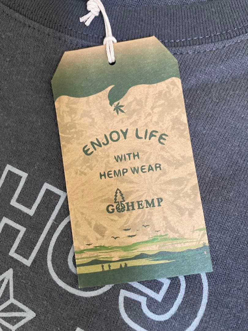 GOHEMP★新品未使用品LET IT GOHEMP★ロンTユニセックスMサイズ