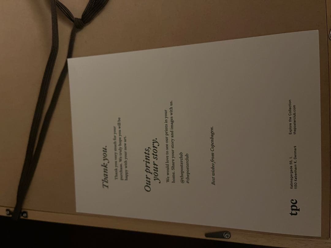 the poster club木製フレーム