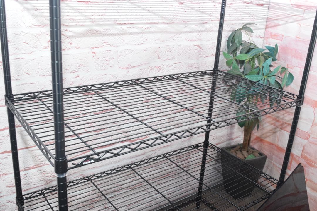 【出品以外に在庫あり】ホームエレクター ワイヤーシェルフ 3方クロスバー