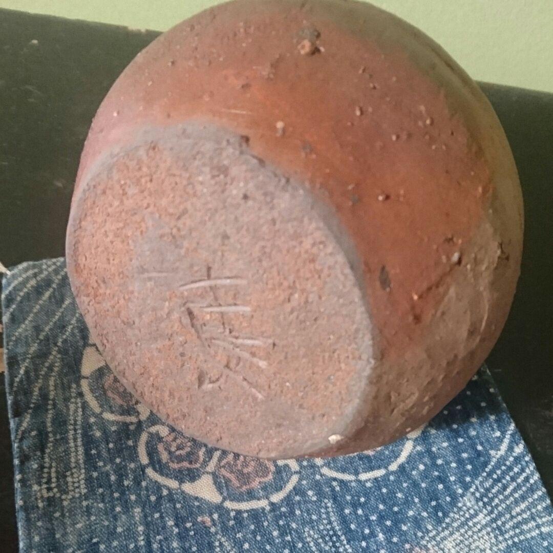 値下げ❗備前焼、難波章氏、雀口小壺