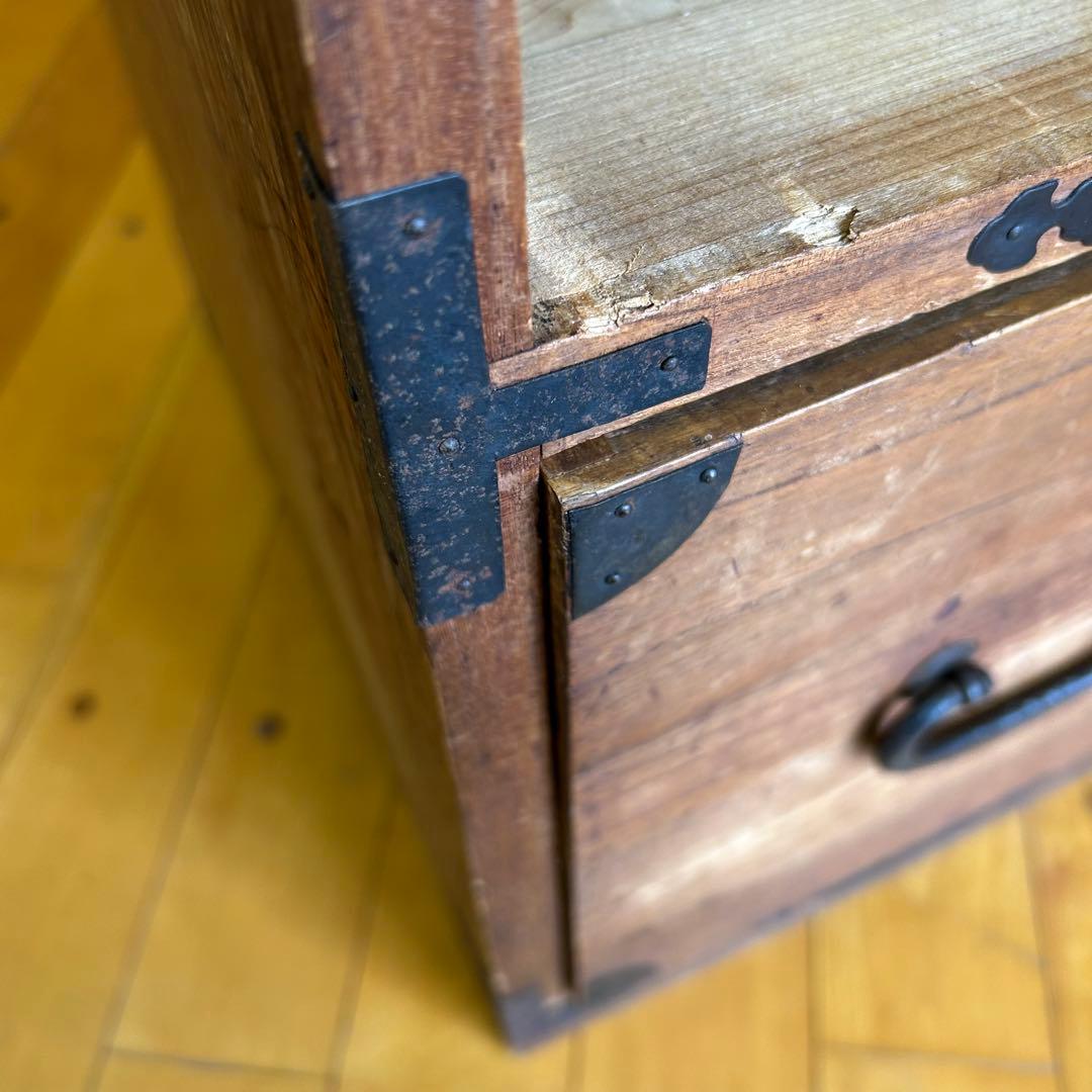 古箪笥(たんす) 棚 店舗什器 B