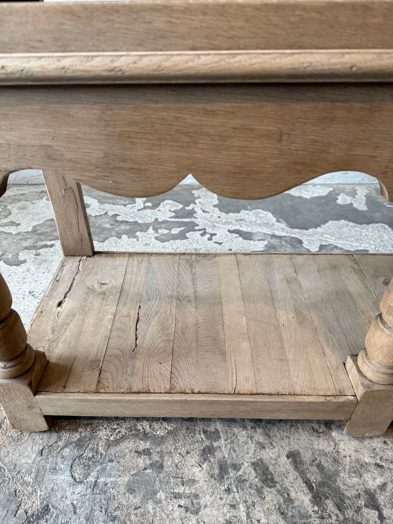 ビンテージ　ドロワー カウンター　コンソール キッチンテーブル　剥離
