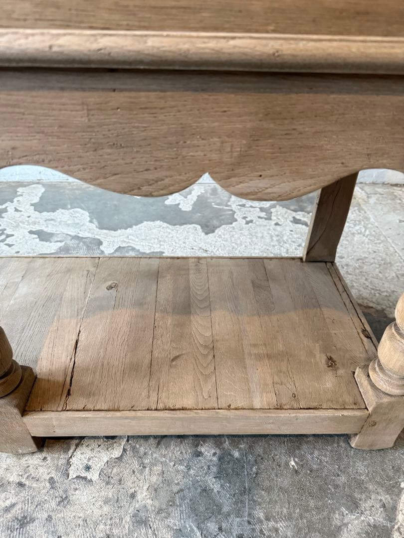 ビンテージ　ドロワー カウンター　コンソール キッチンテーブル　剥離