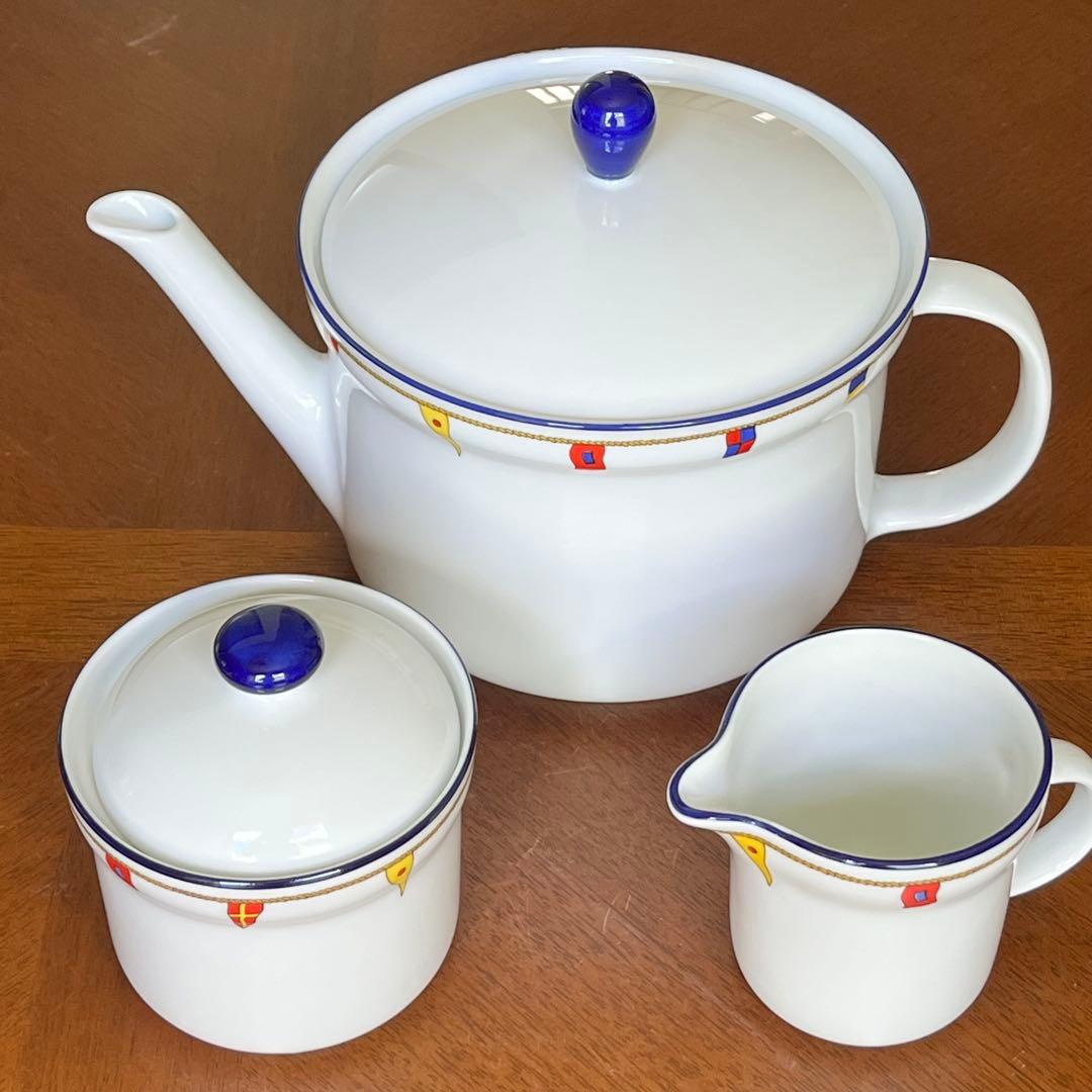 美品】リチャードジノリ☆クリッパー☆ティーポットセット - メルカリ