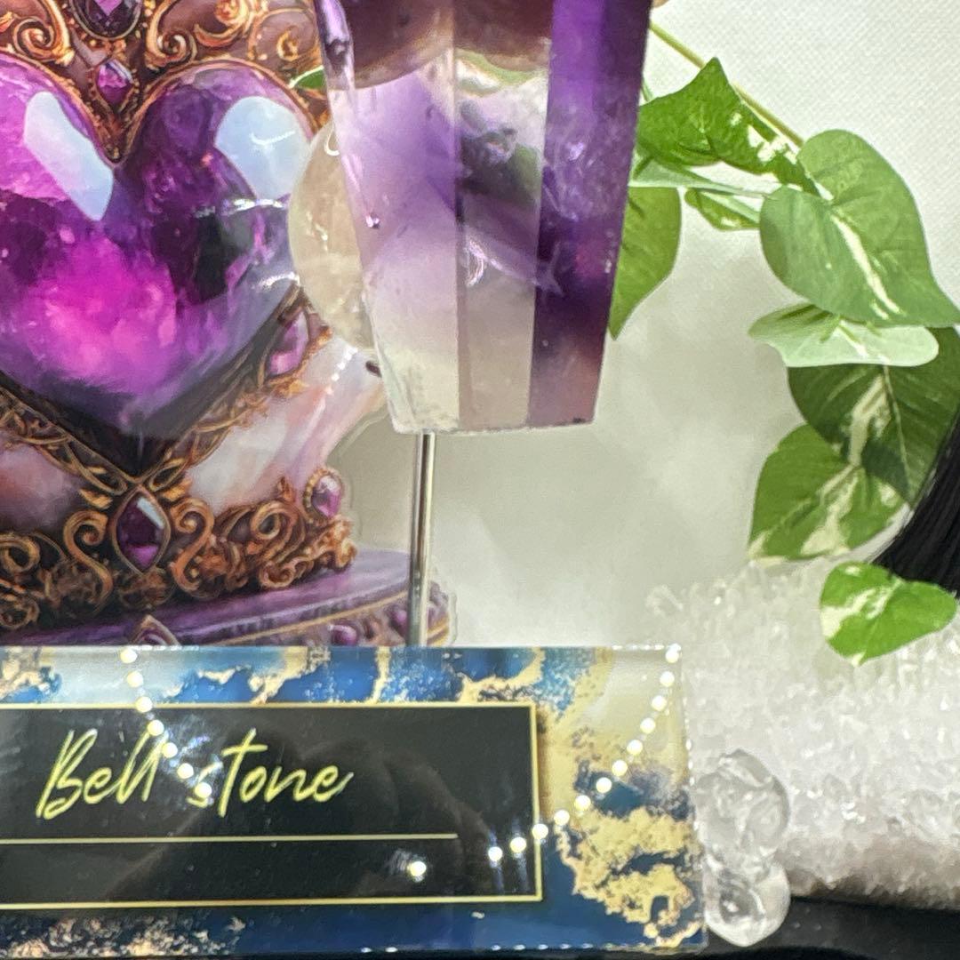 はち。様ファントム ロマネインアメジスト六角柱 タワー ワンドNo.1029