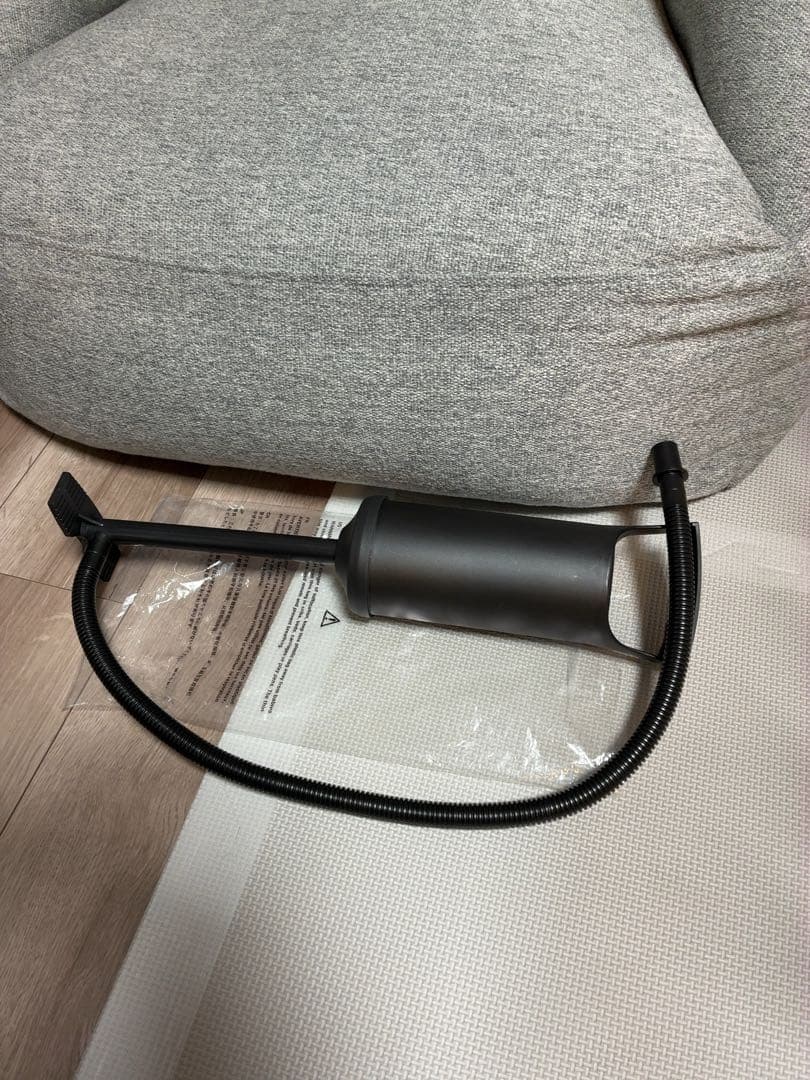 空気でできたソファ グレー 無印良品