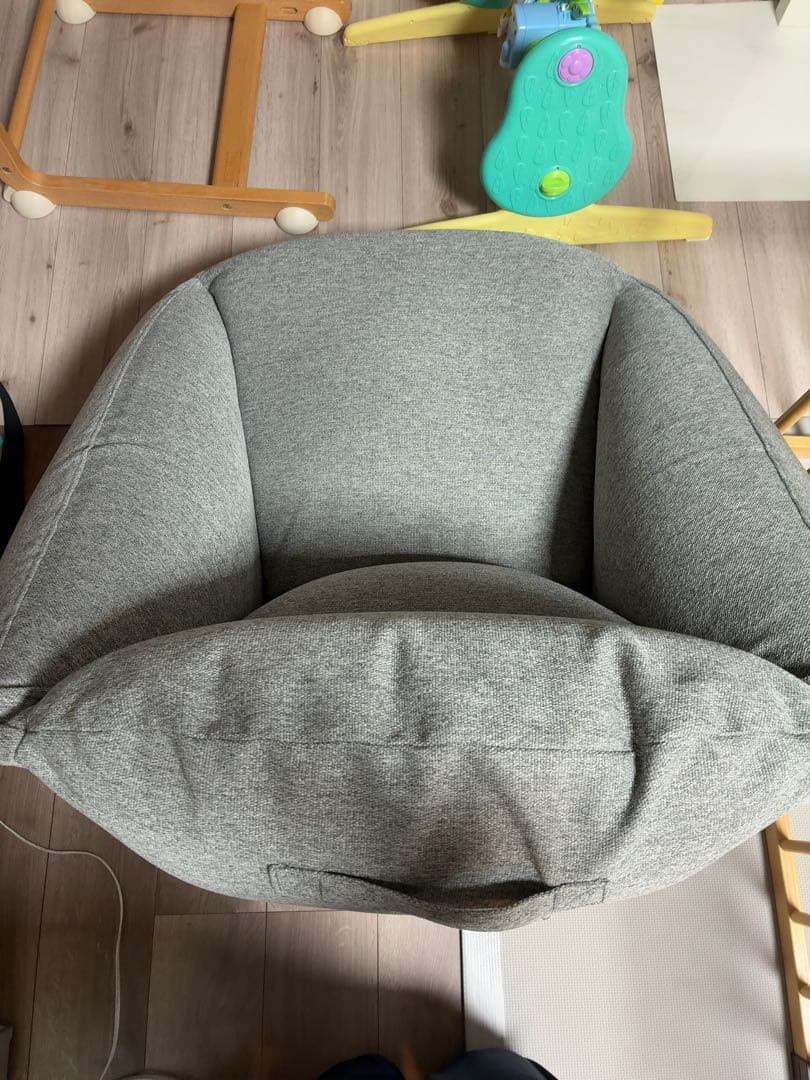 空気でできたソファ グレー 無印良品